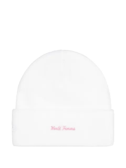 Supreme 로고 자수 비니