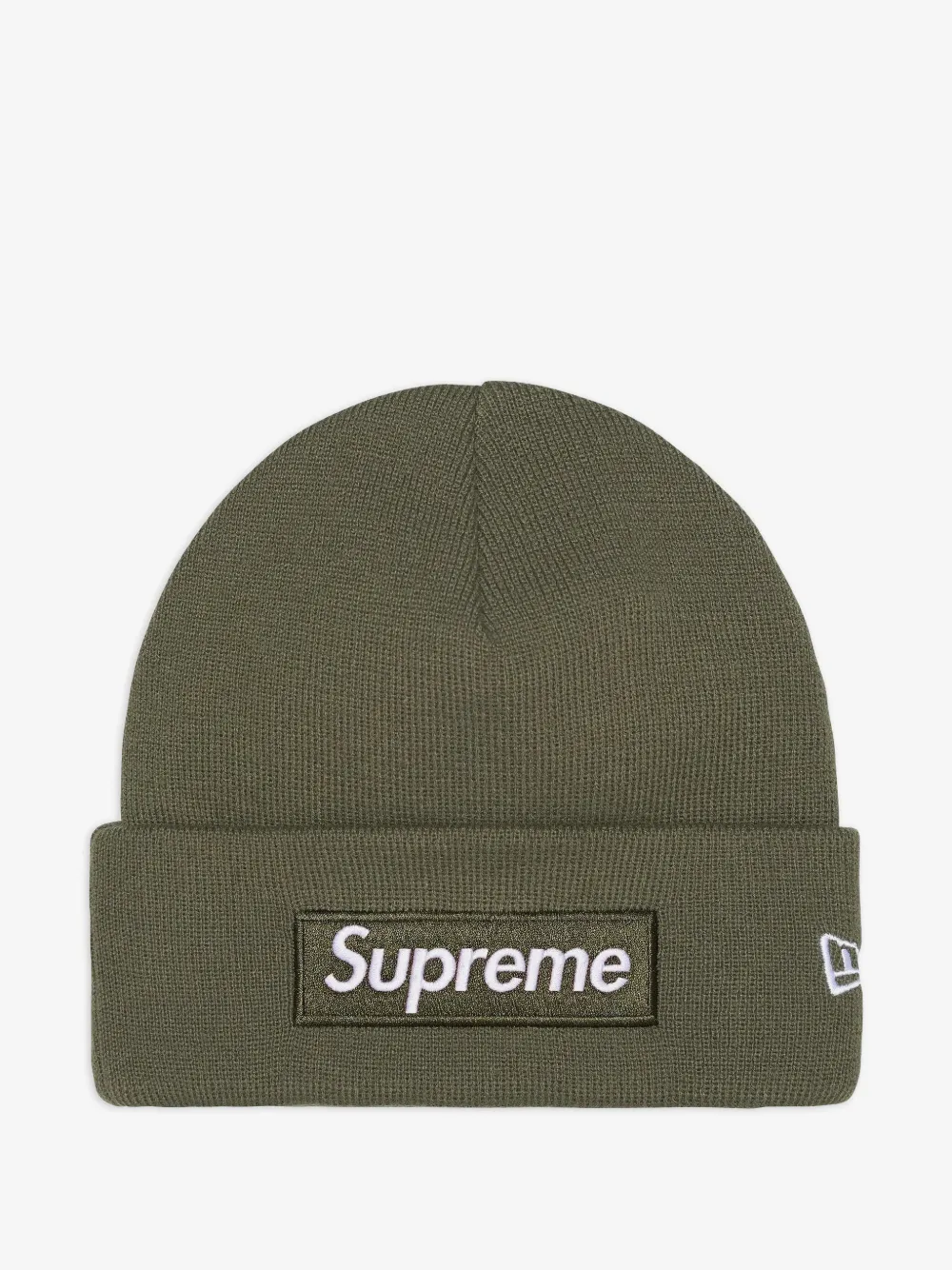 Supreme box-logo beanie hat | Green | Image 1