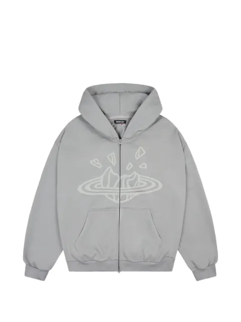 BROKEN PLANET zip-up long-sleeve hoodie 