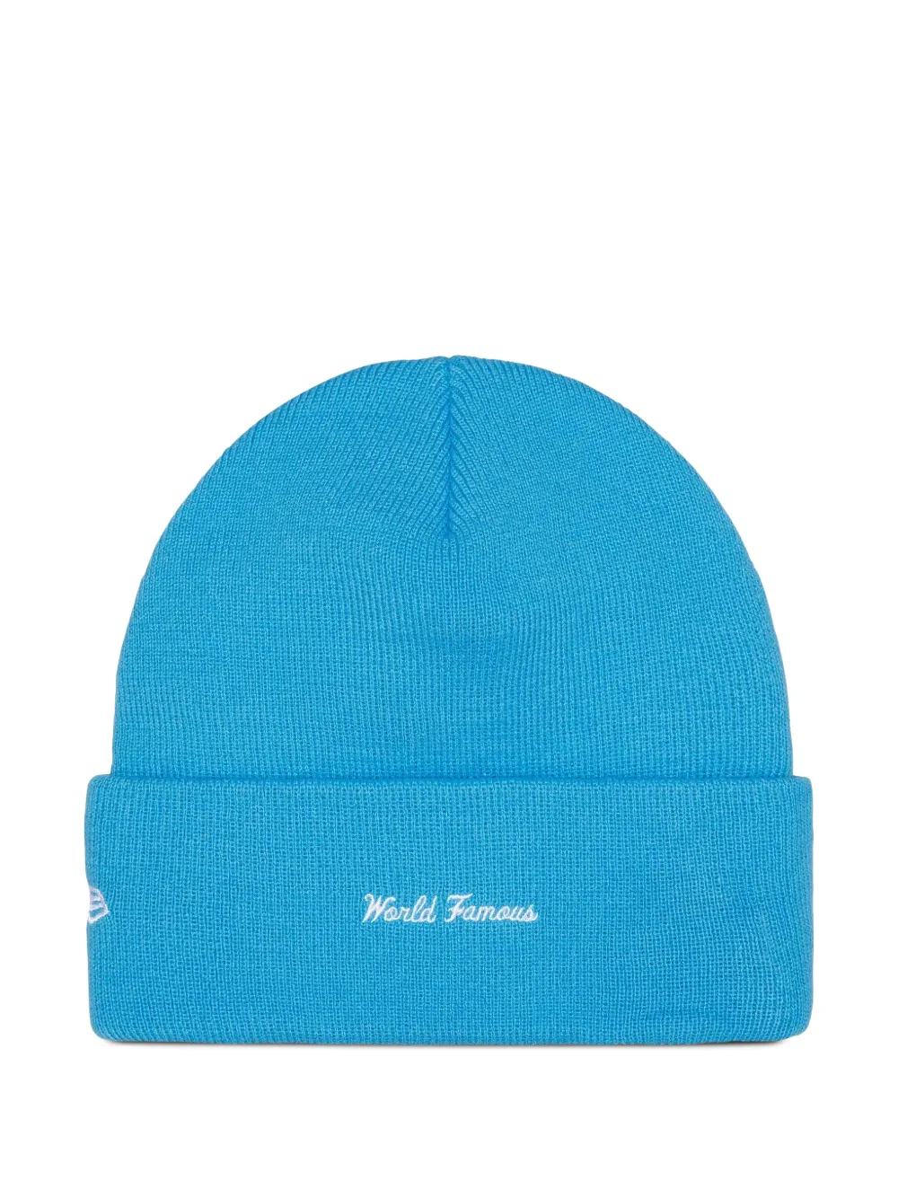 Supreme x New Era logo-detail Beanie Hat | Blue | FARFETCH RO