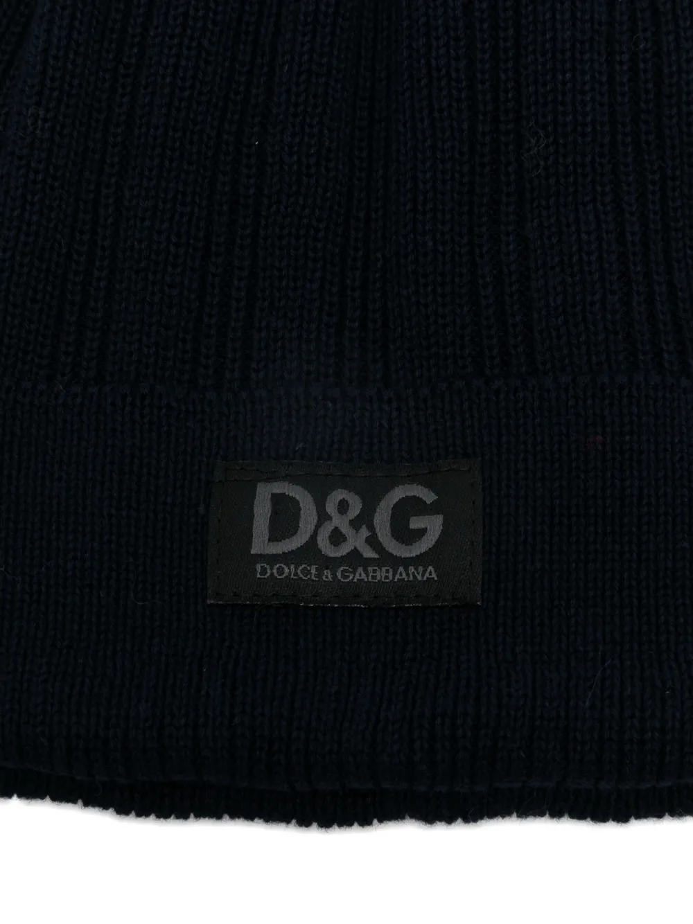 2000s Logo-Patch Beanie