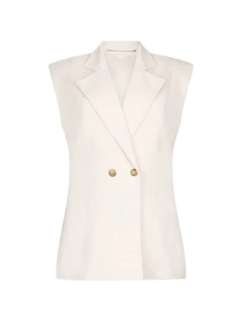 LIU JO vest with padded shoulders