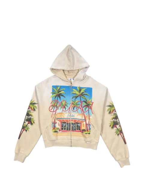 duaa palm-graphic stay hoodie