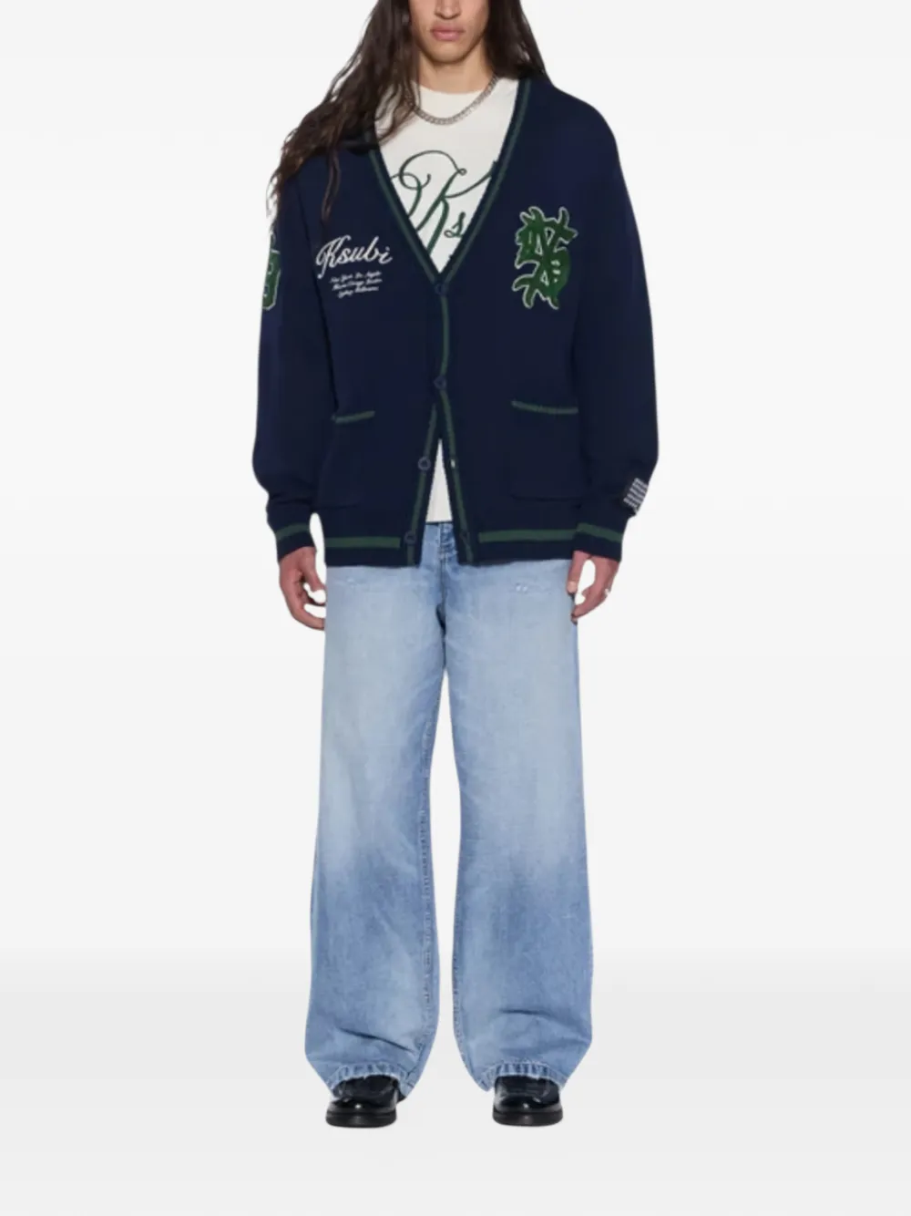 Ksubi 자수 패치 니트 가디건 | 가디건 | Image 2