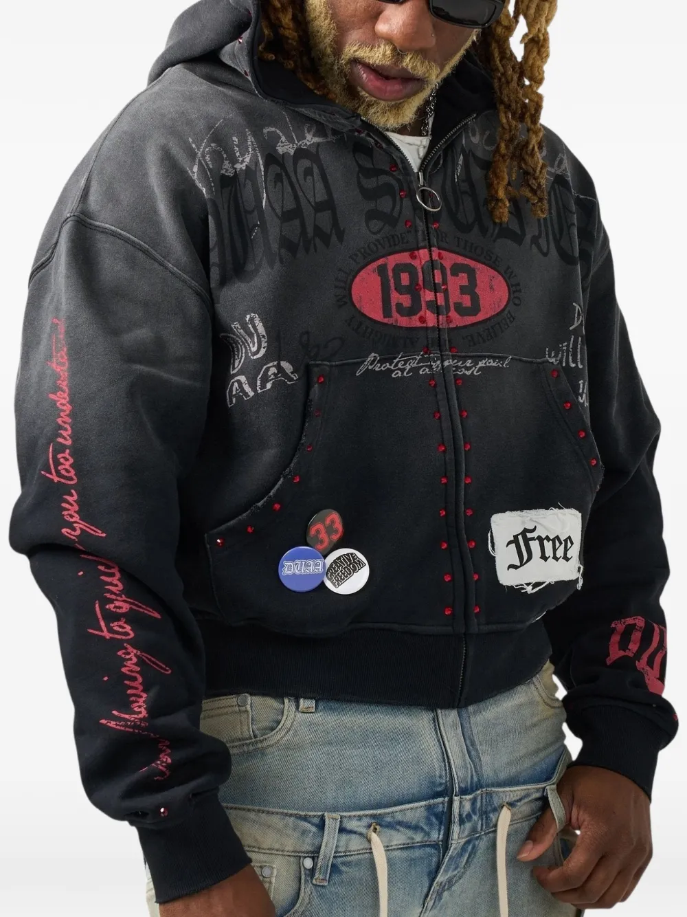 duaa ӡ��í����ñ�� | 连帽衫 | Image 2