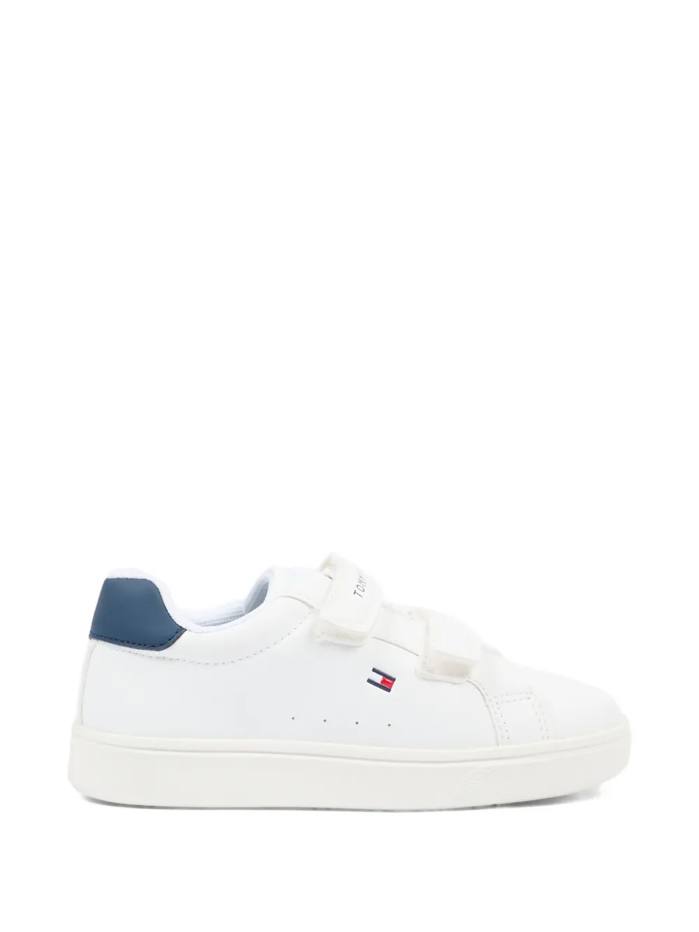 Tommy Hilfiger Junior logo-detail sneakers - Wit