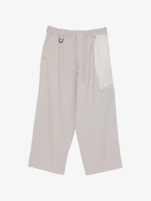 Y-3 drawstring-fastening trousers