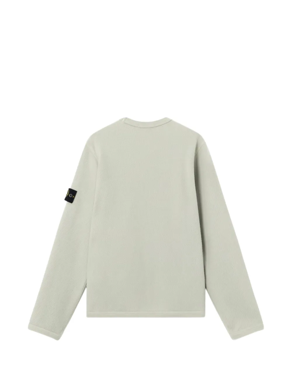 Stone Island Sweater met logopatch Groen