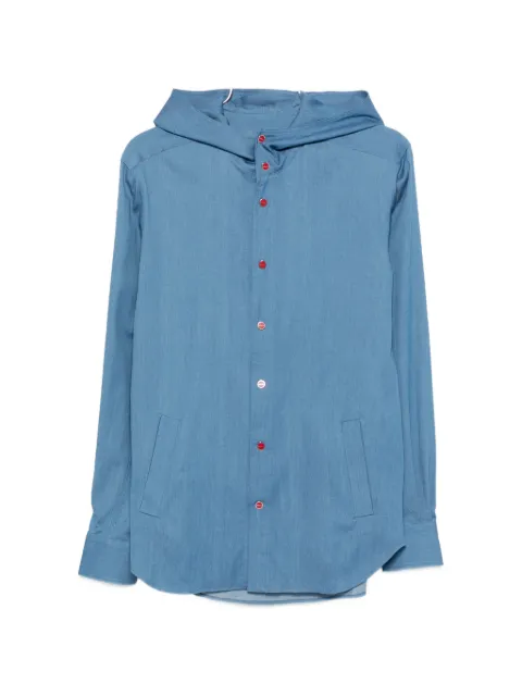 Kiton Mariano hooded shirt