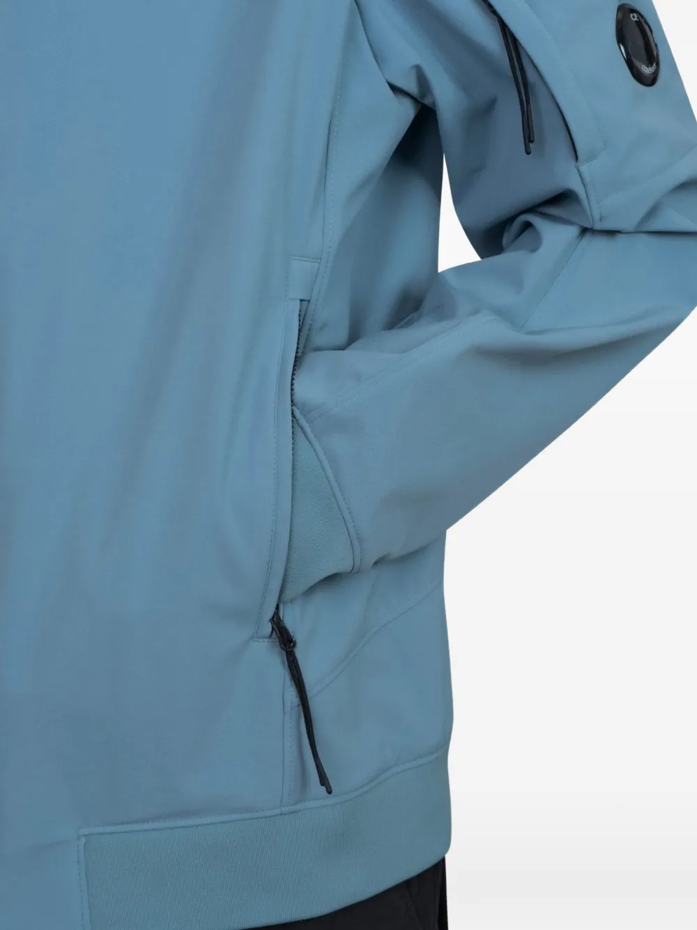 C.P. Company Lichtgewicht jack Blauw