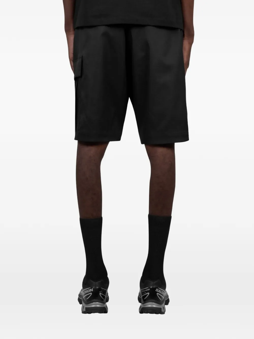 C.P. Company Shorts met cargo zak Zwart