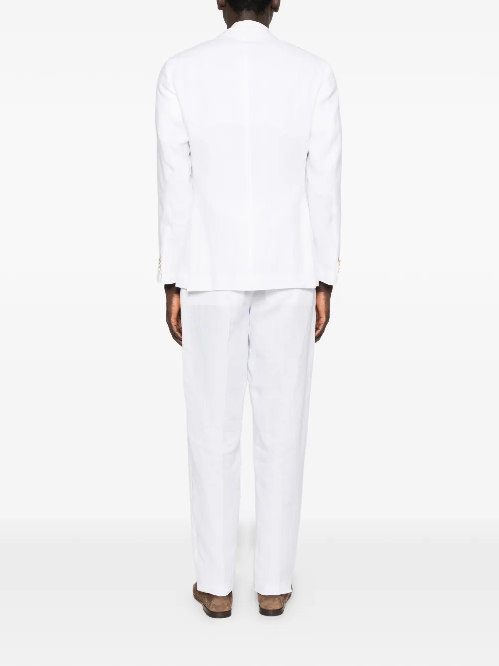  Caruso Aida Single-breasted Suit - White 