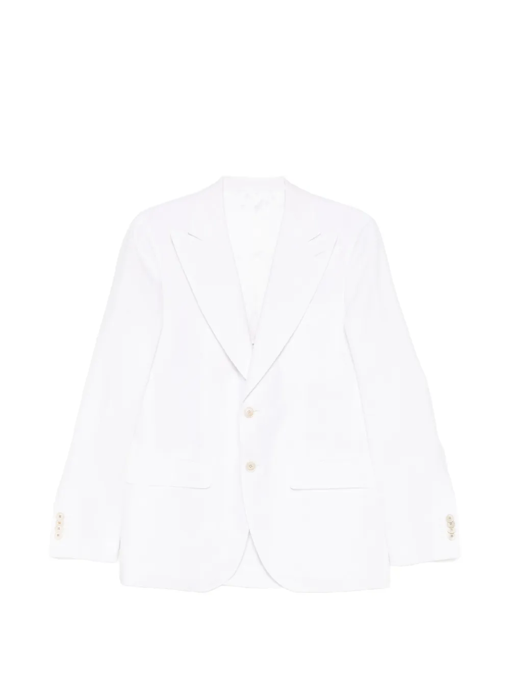 Caruso Aida single-breasted suit - Bianco