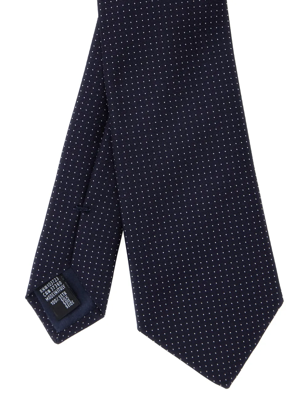 Giorgio Armani polka-dot tie - Blauw