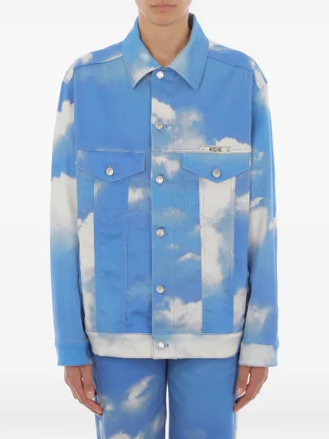 Moschino clouds cotton jacket