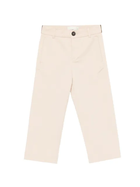 Fendi Kids logo-waistband trousers