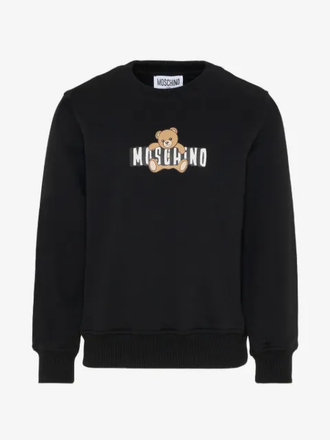 Moschino Kids logo-print sweatshirt