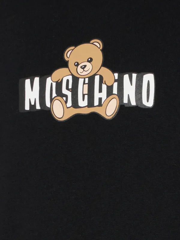 Moschino Kids ロゴ スウェットシャツ | ブラック | FARFETCH JP