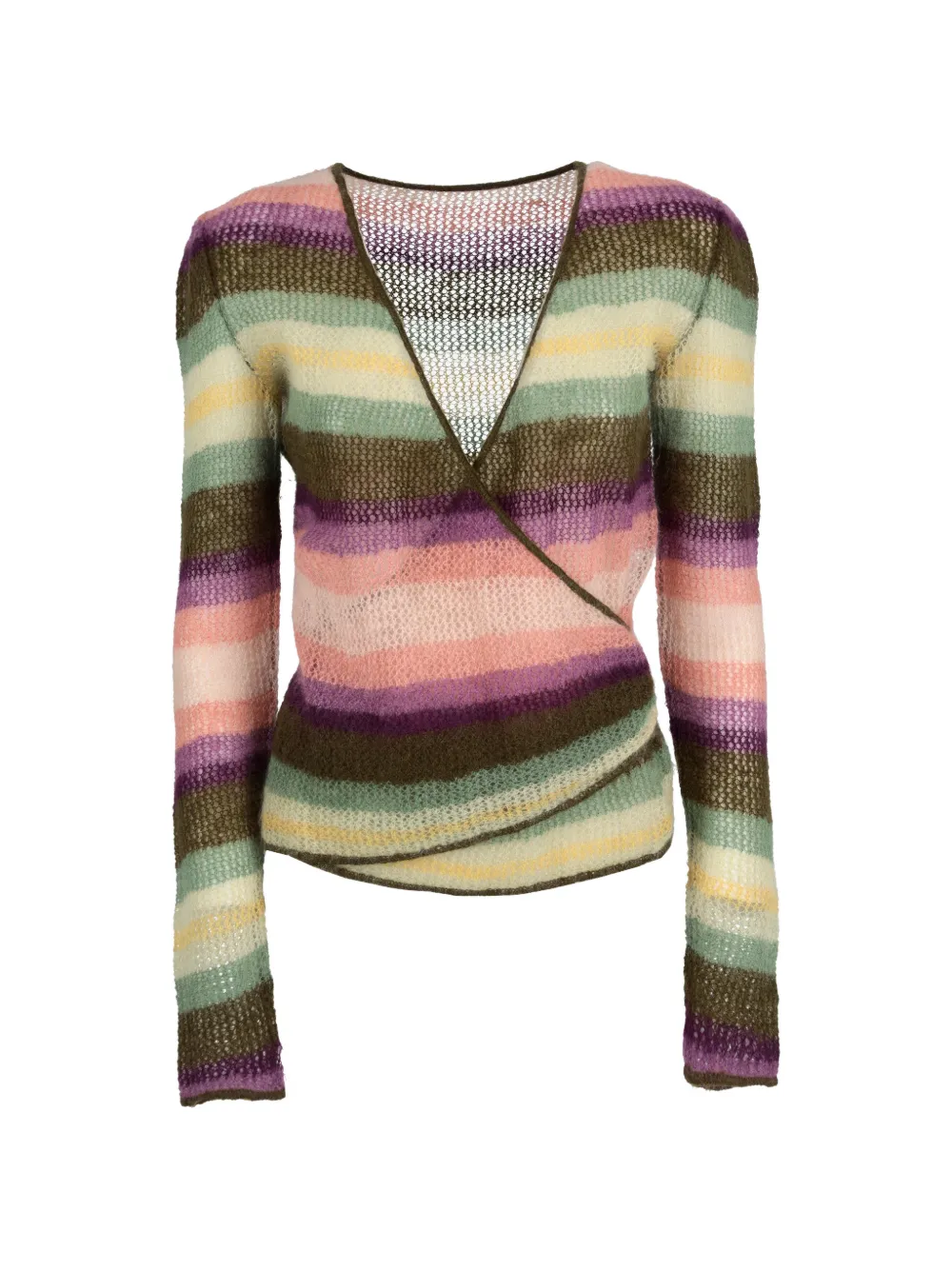 M Missoni Vintage embroidered sweater - Marrone