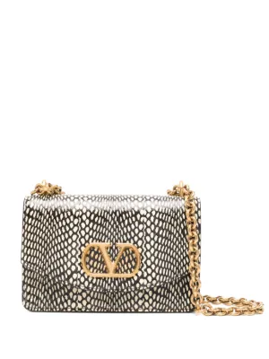 DOLCE & GABBANAスパンコールバック Dolce & Gabbana スパンコール ショルダーバッグ | ゴールドトーン