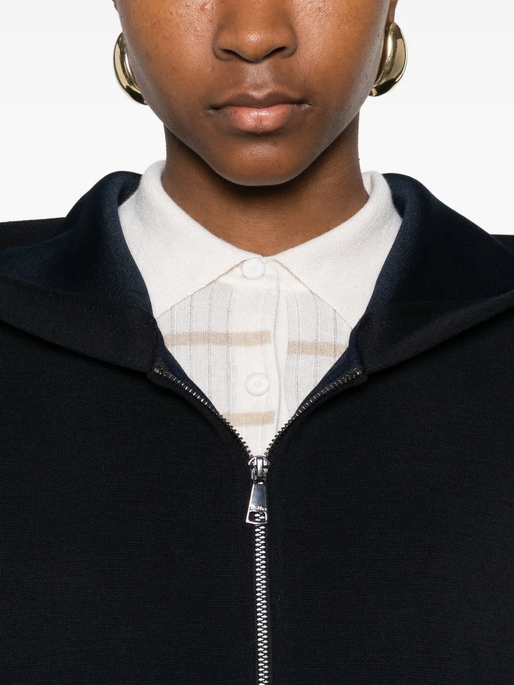 Max Mara ジップ パーカー | ブルー | FARFETCH JP
