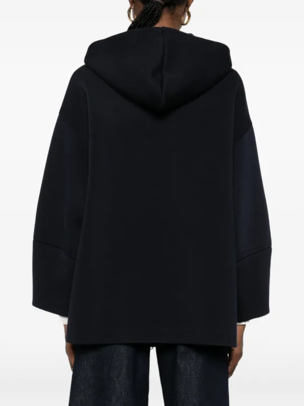 新品同様！MaxMara ブラック フルジップ パーカー Max Mara ジップ パーカー | ブルー | FARFETCH JP