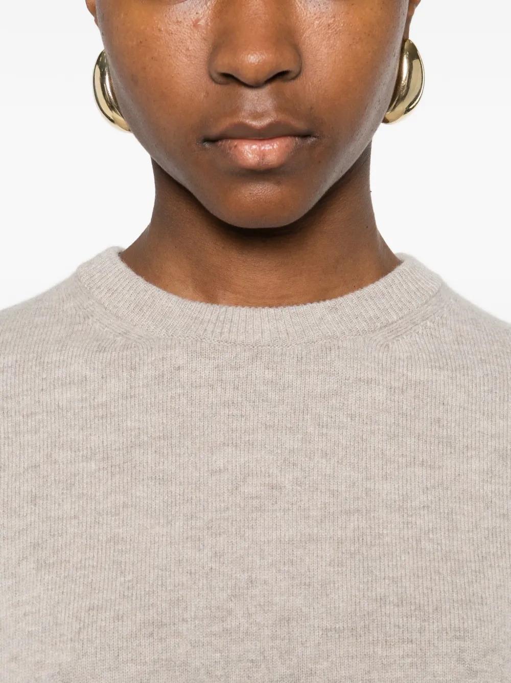 'S Max Mara Trui met ronde hals Beige