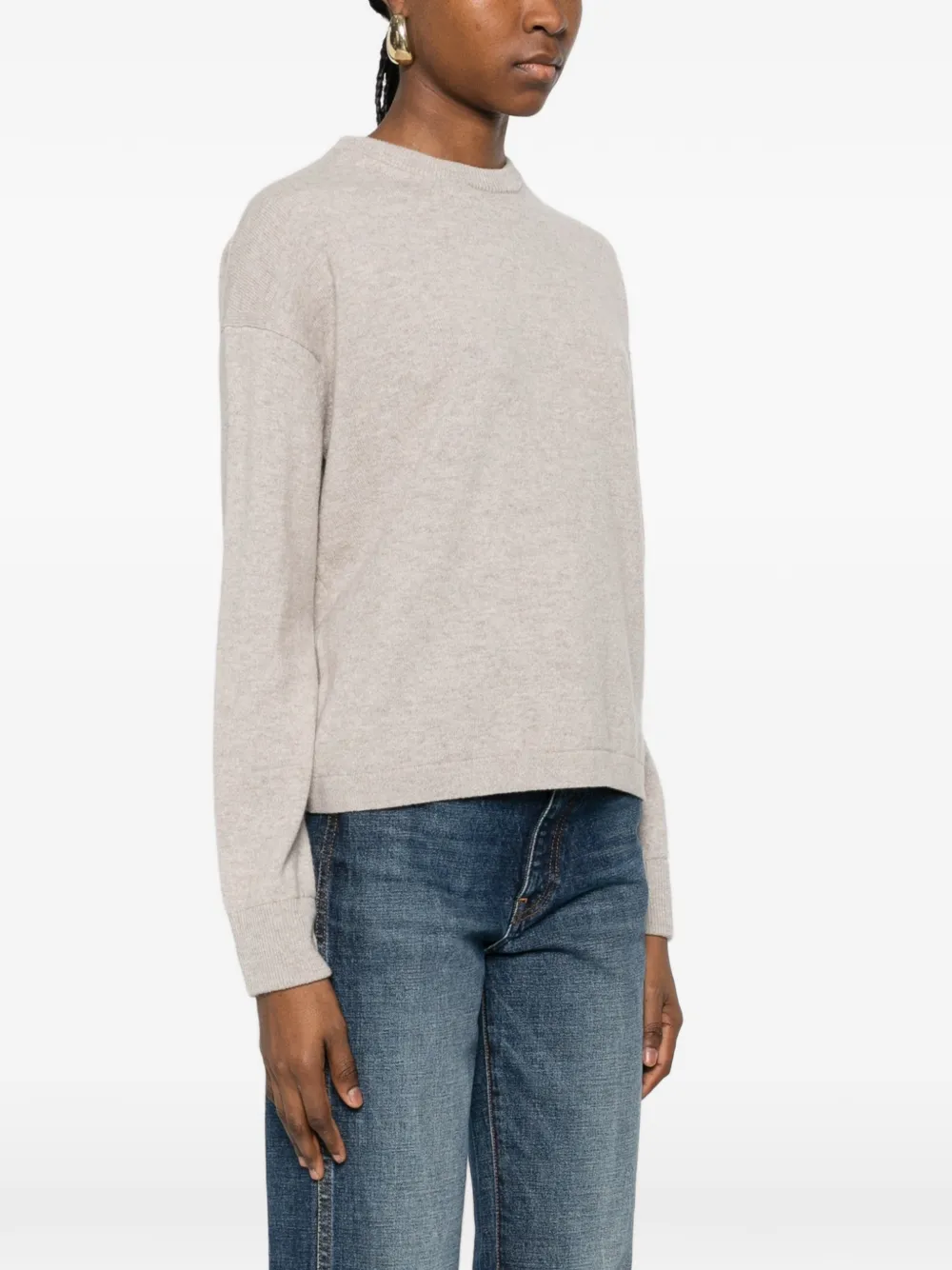  's Max Mara Crewneck Sweater - Neutrals 