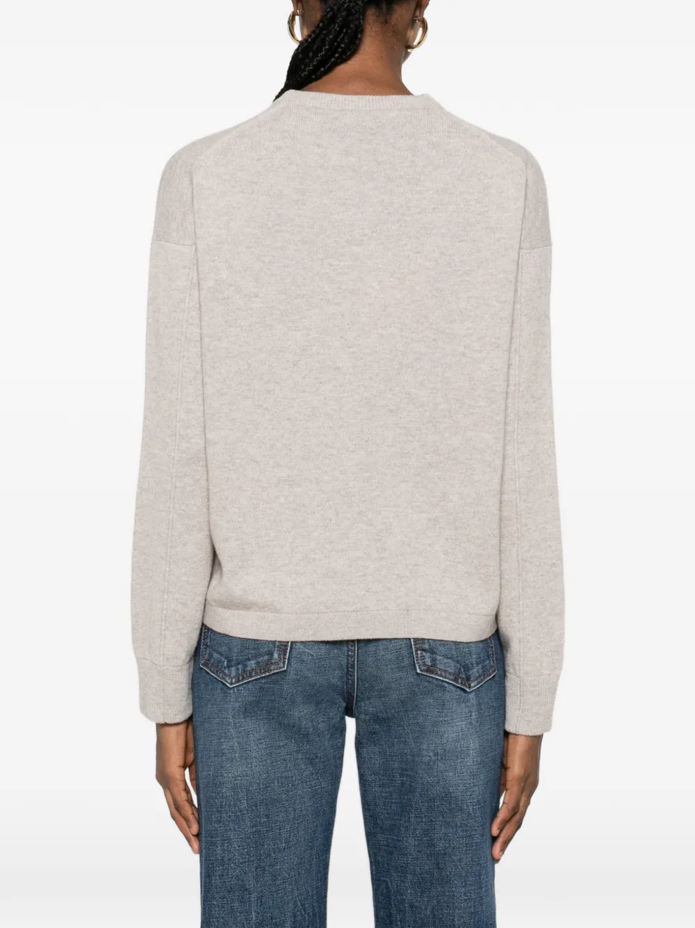 'S Max Mara Trui met ronde hals Beige