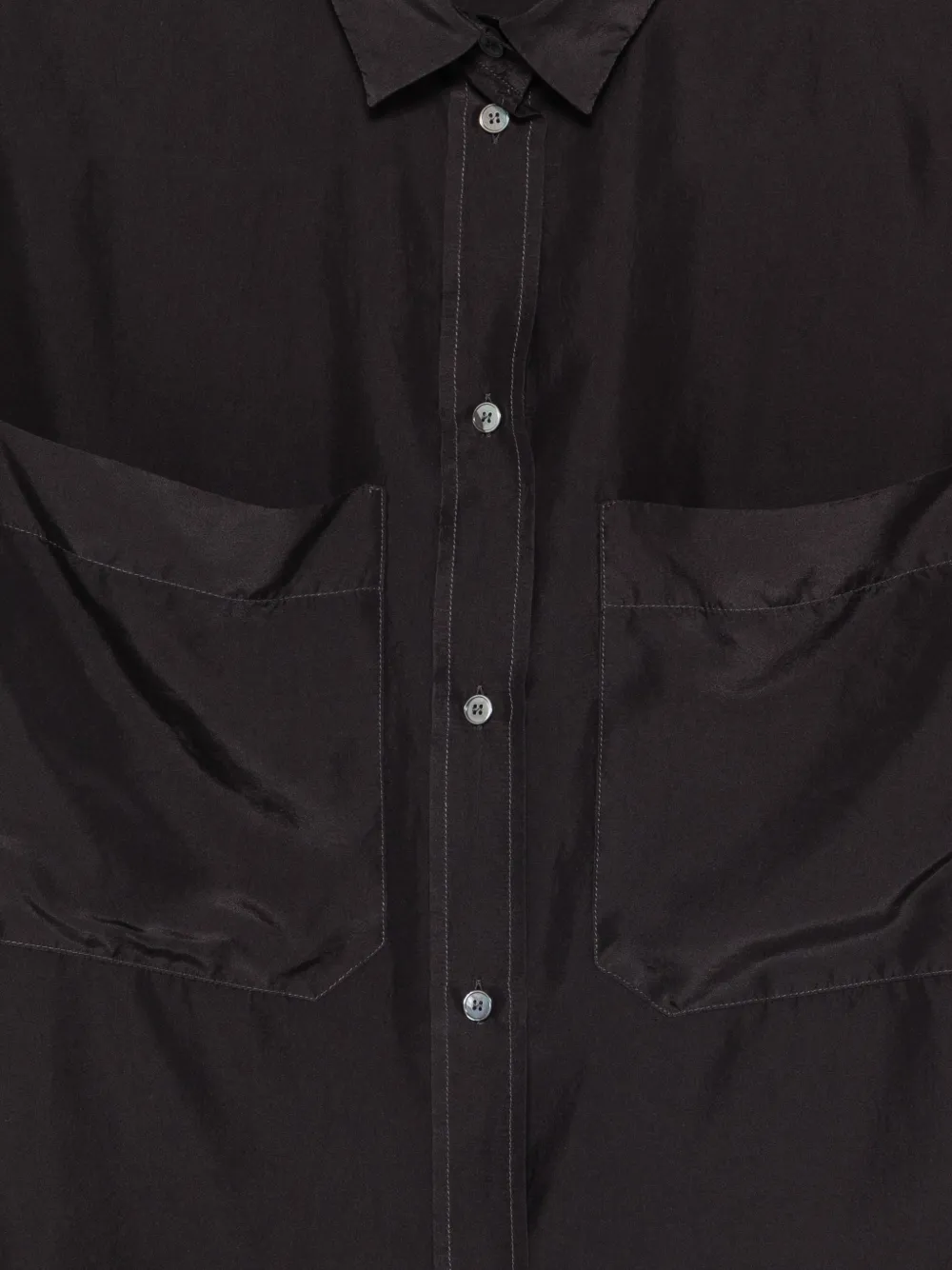  Barena Patch-pocket Shirt - Brown 