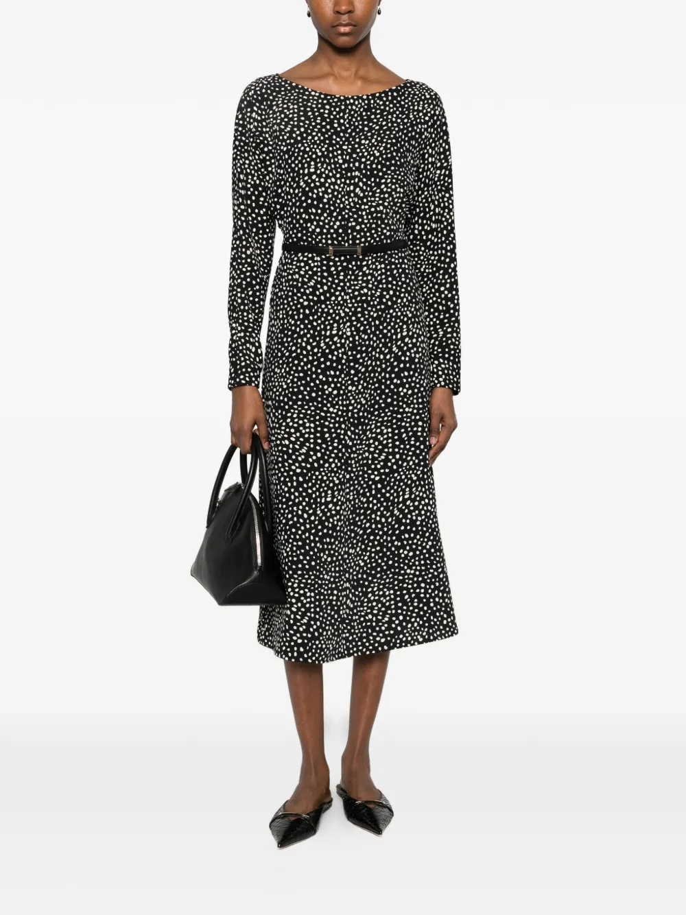  Max Mara Piroghe Dress - Black 