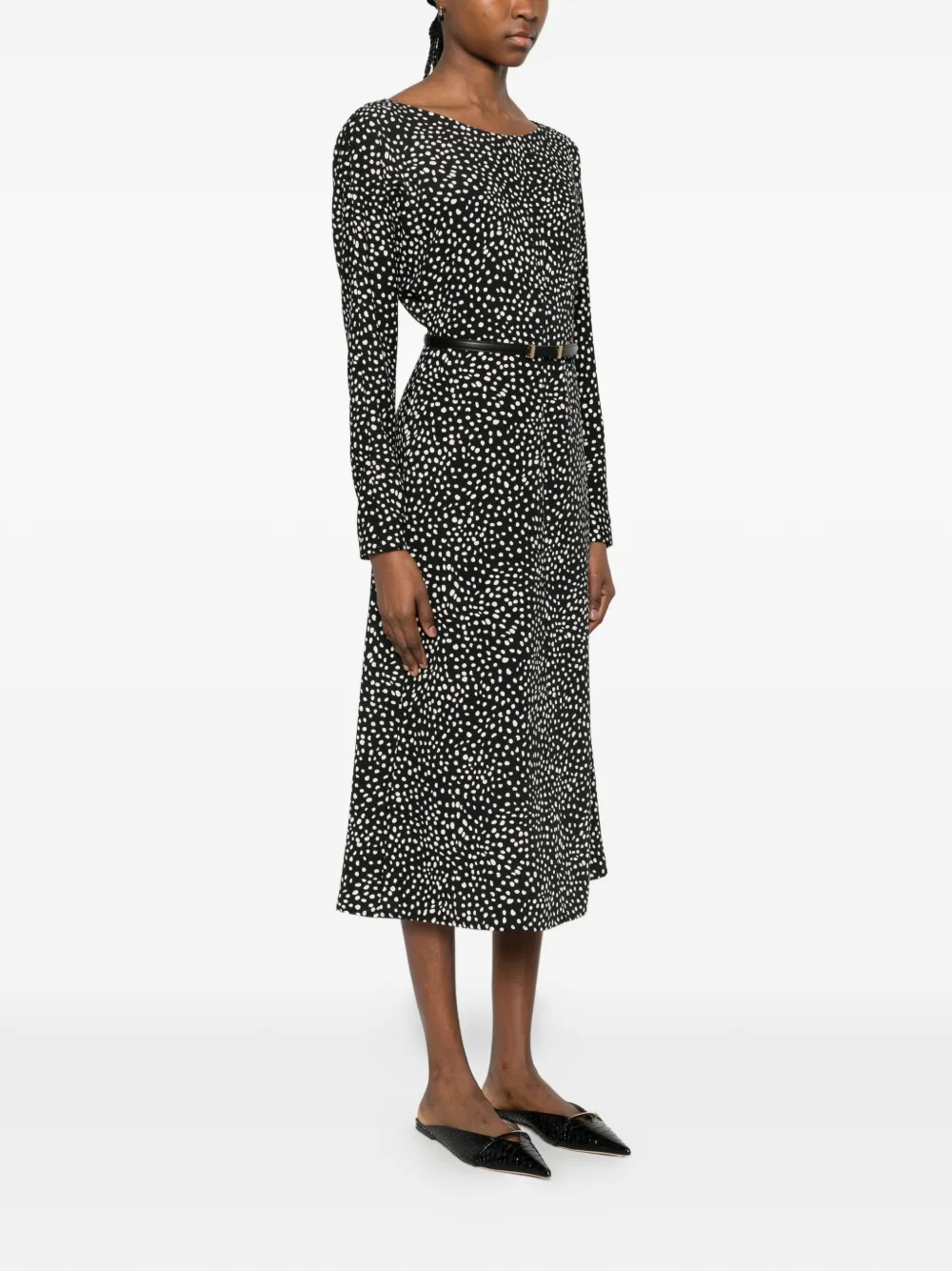  Max Mara Piroghe Dress - Black 