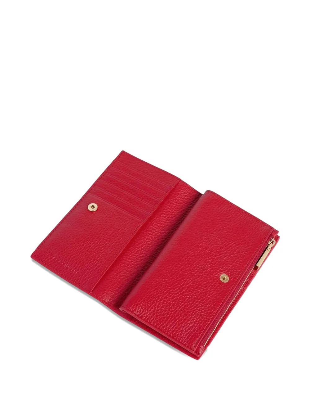 Coccinelle logo-appliqu&eacute; wallet - Rood