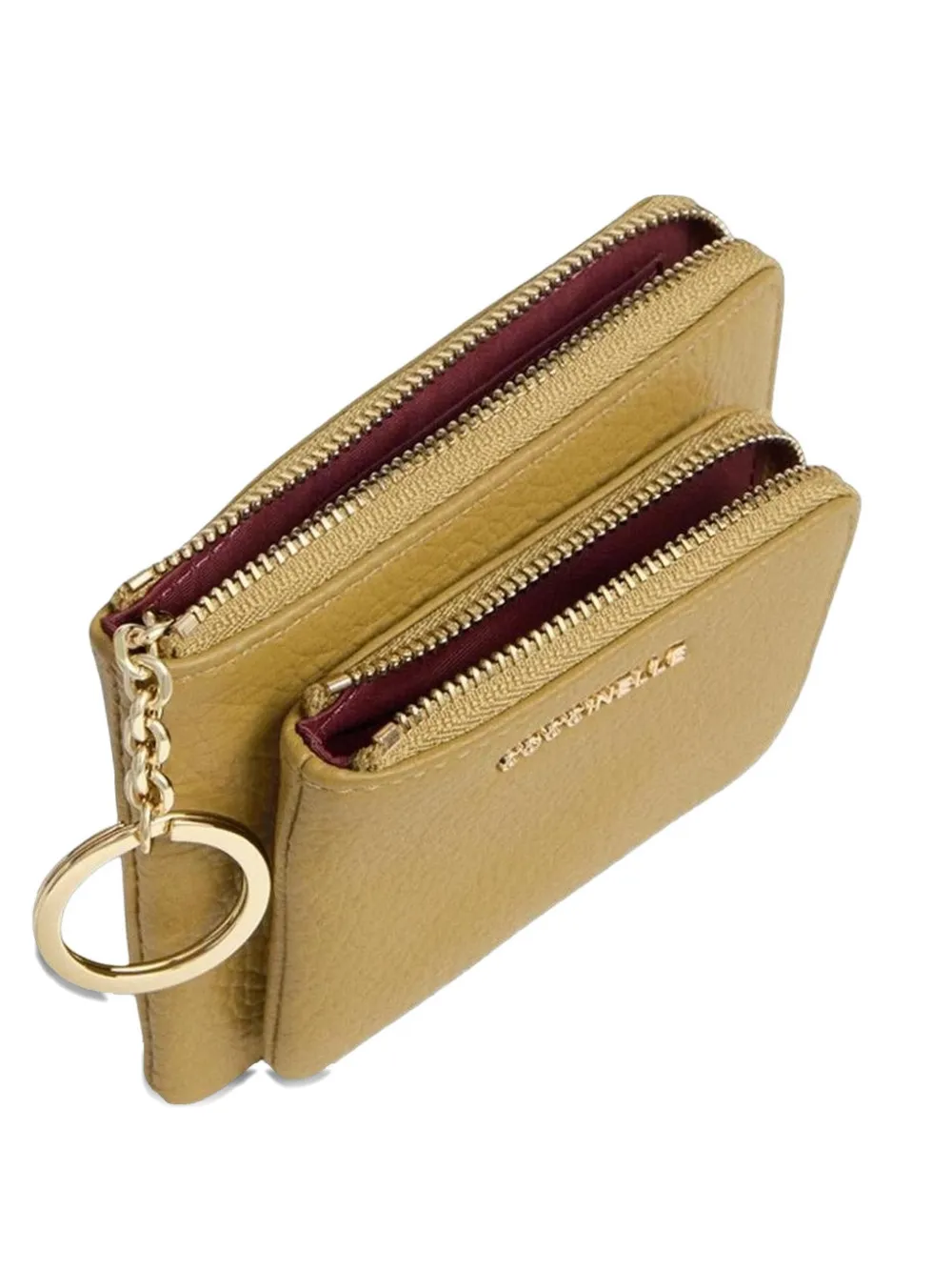 Coccinelle Portachiavi con zip - Toni neutri