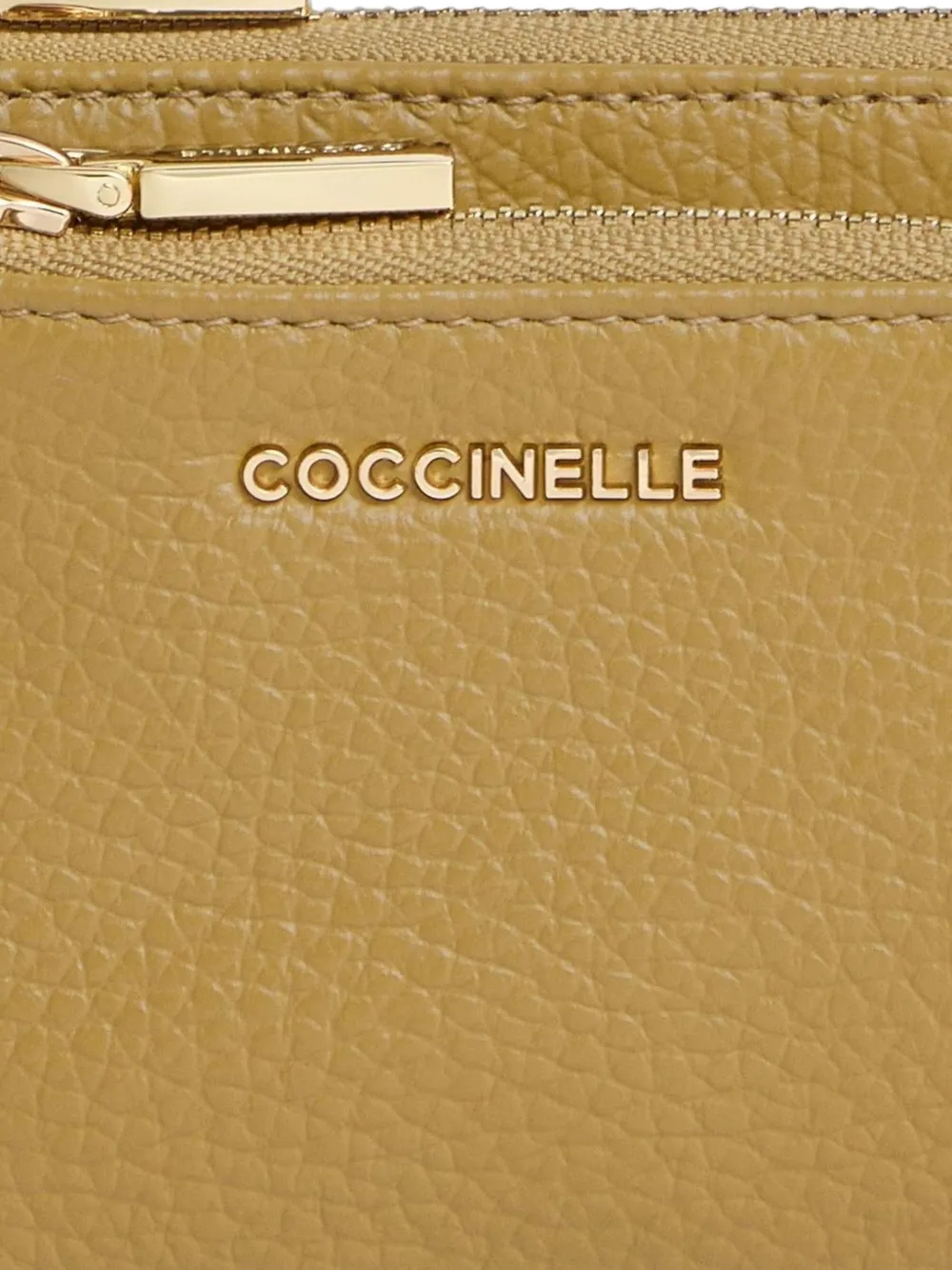 Coccinelle Portemonnee met rits Groen