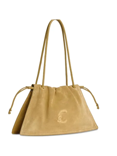 Coccinelle medium Dulse embossed-logo shoulder bag