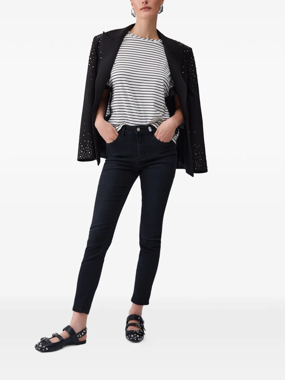 LIU JO Skinny jeans Zwart