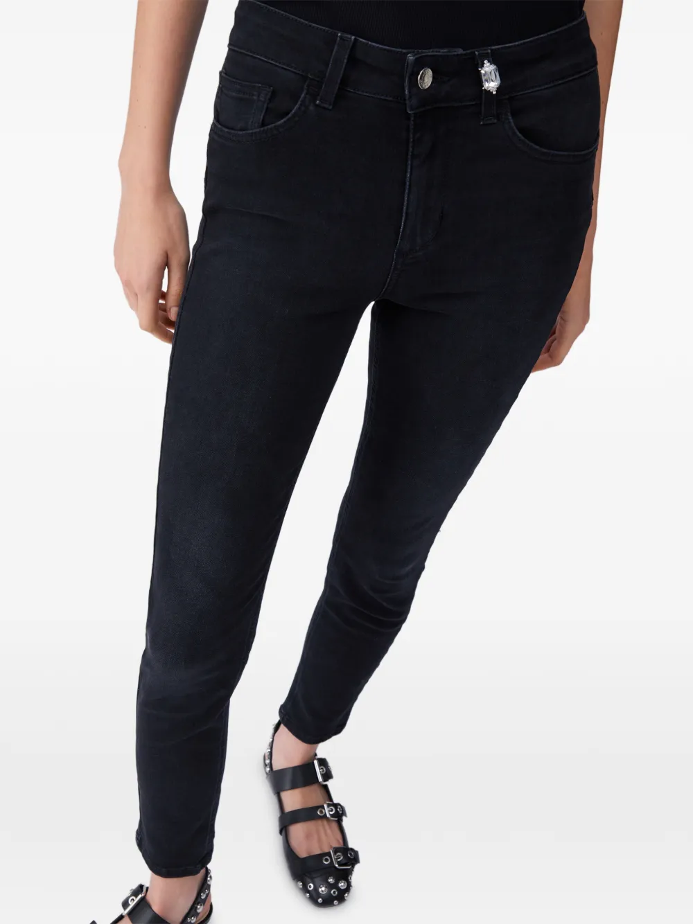 LIU JO Skinny jeans Zwart