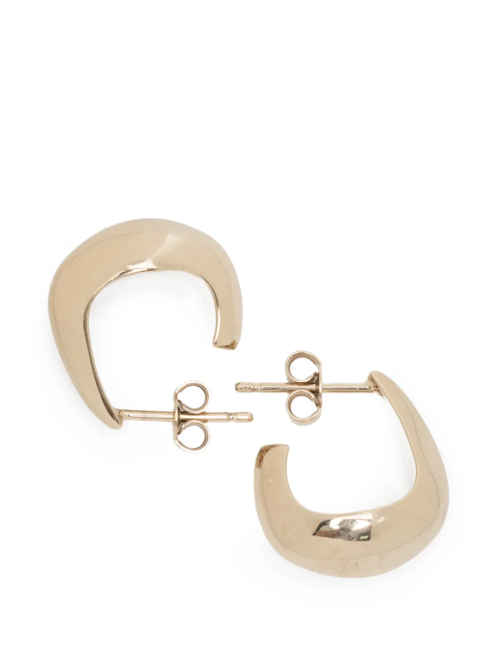 Lemaire Curved-drop Earrings - Gold 