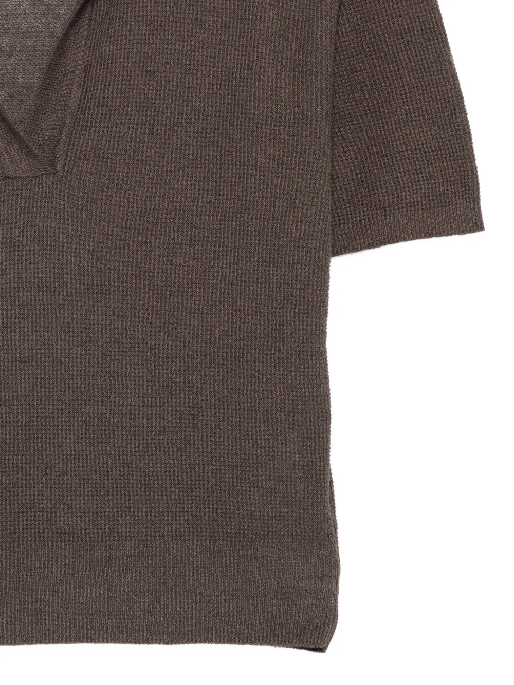  Barena Knitted T-shirt - Brown 