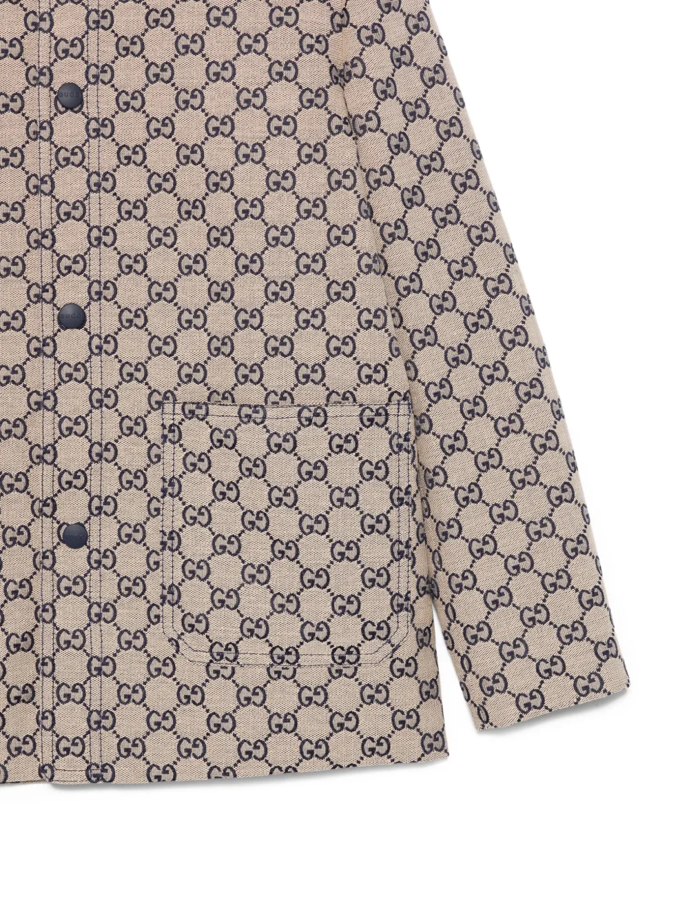 Gg-Patterned Jacket