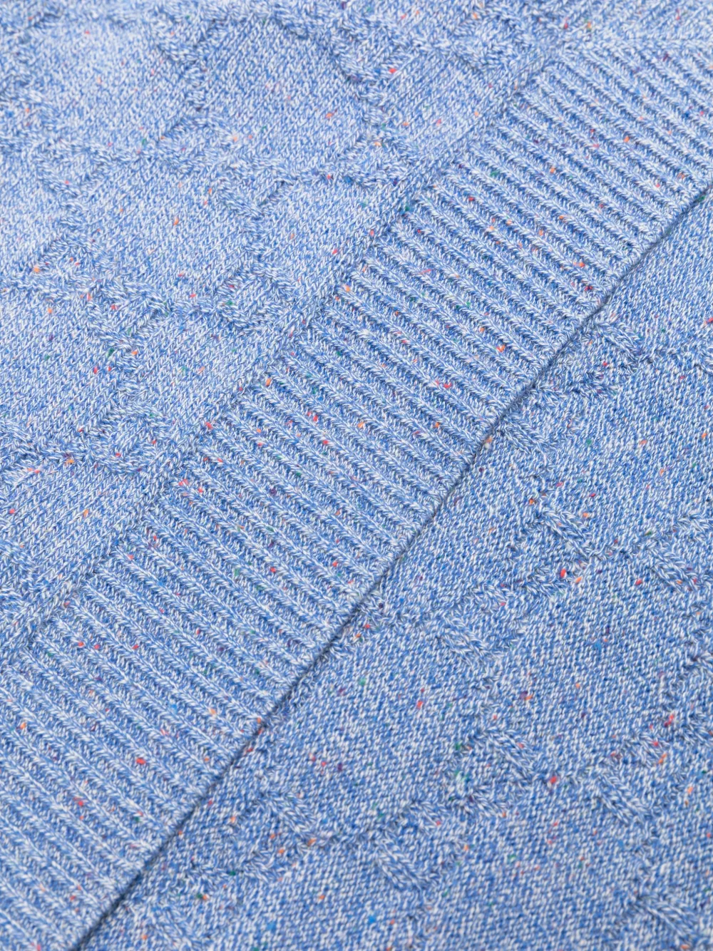  Gucci Kids Jacquard Blanket - Blue 