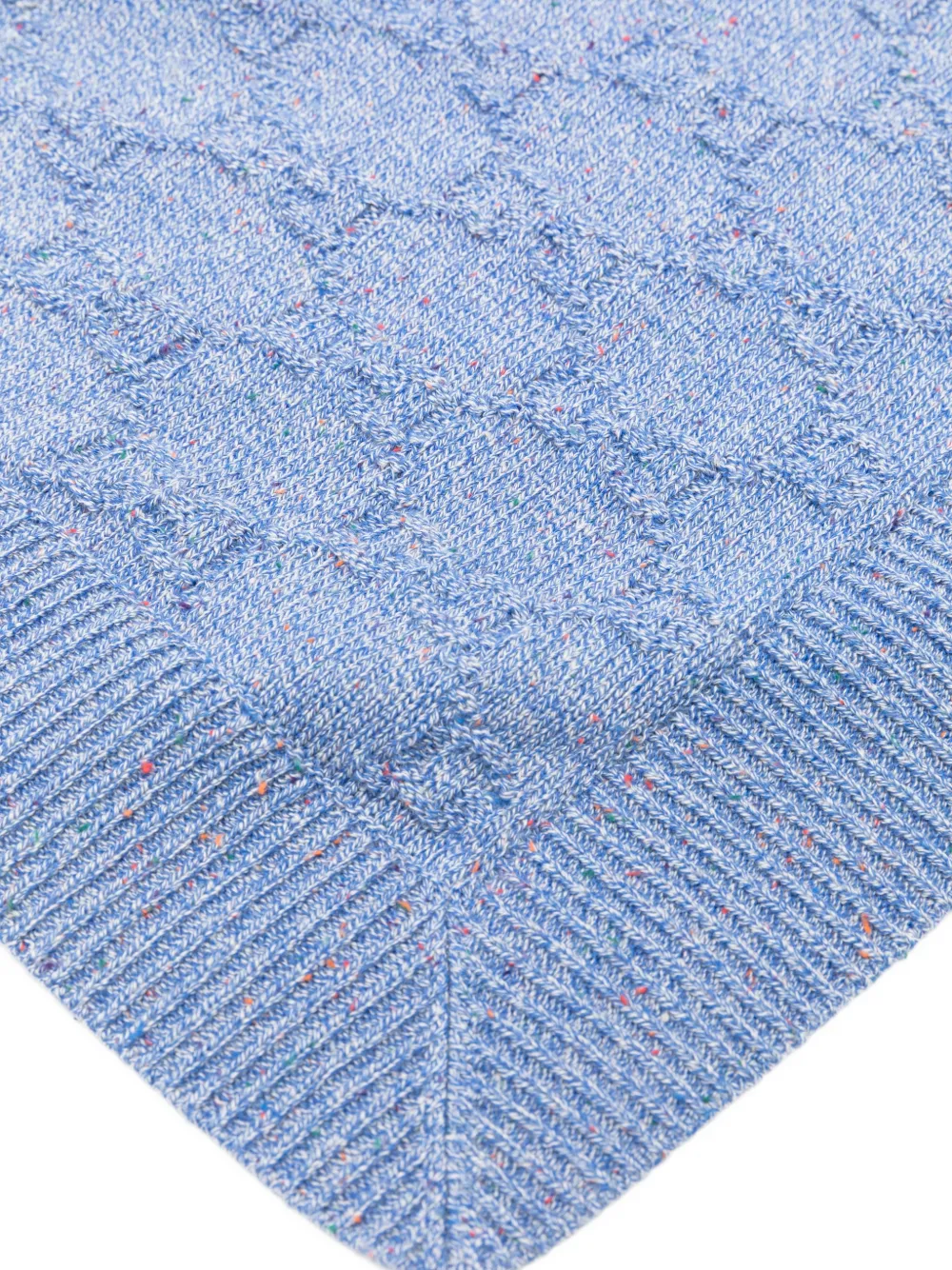  Gucci Kids Jacquard Blanket - Blue 