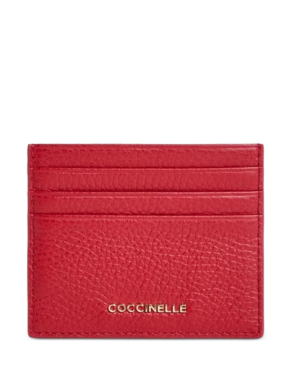 Coccinelle Portafoglio con applicazione - Rosso