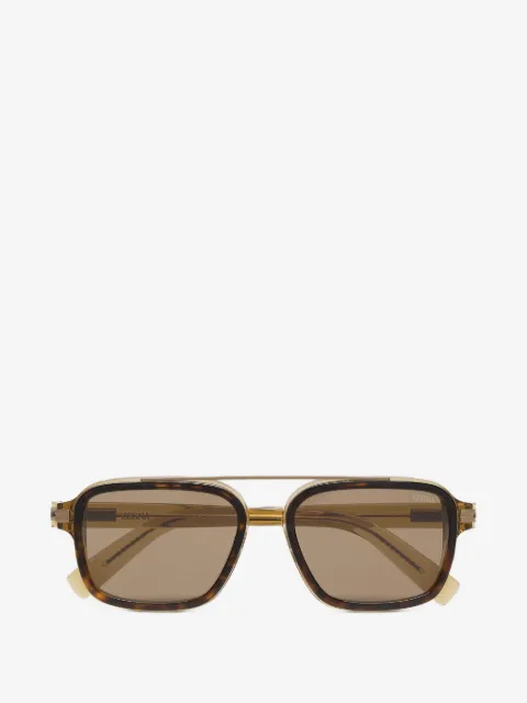 Zegna tinted-lenses sunglasses