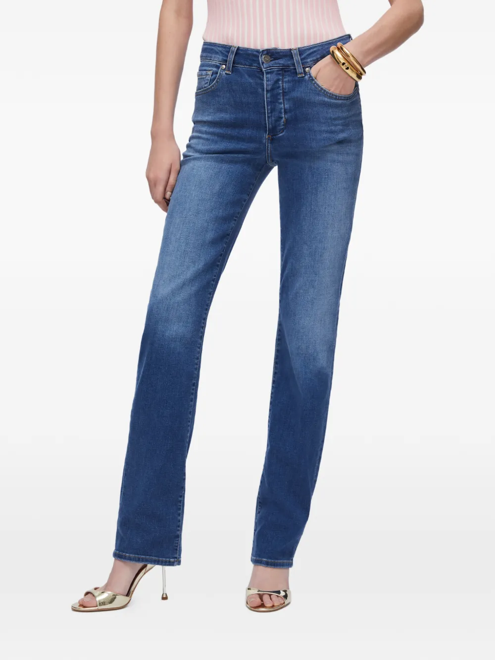 LIU JO Straight jeans Blauw