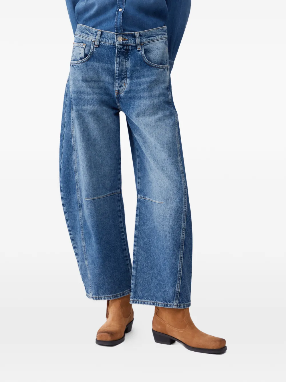LIU JO Jeans met studs op de achterzak Blauw