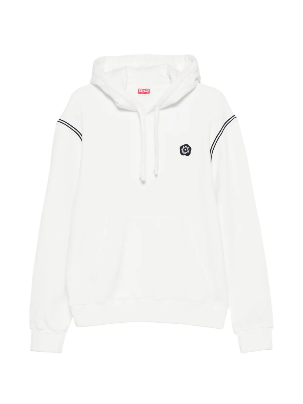 Kenzo Boke Flower embroidery hoodie - Bianco