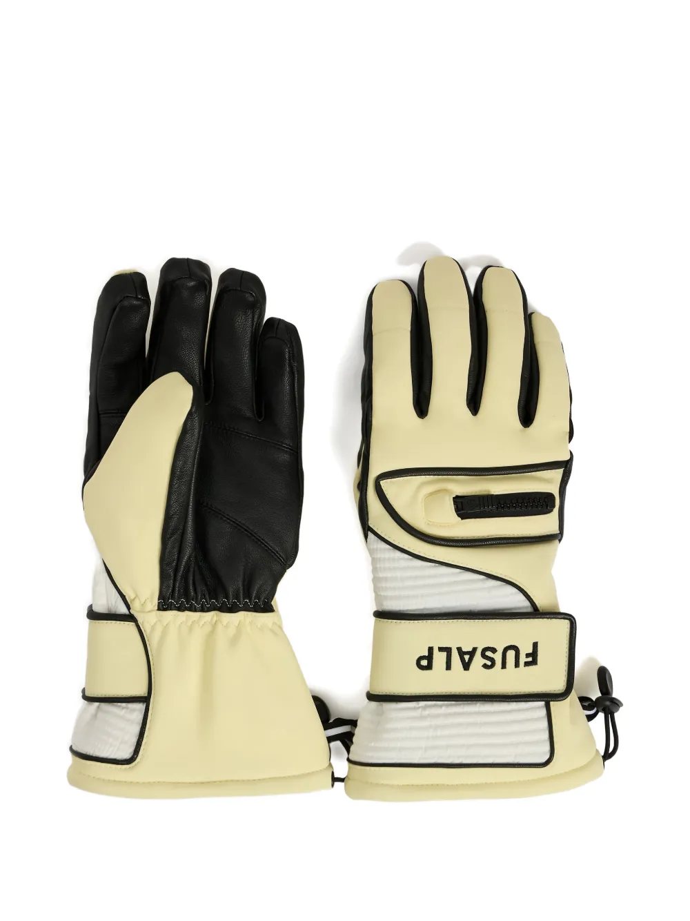 Fusalp Slalom zip-pocket ski gloves - Toni neutri
