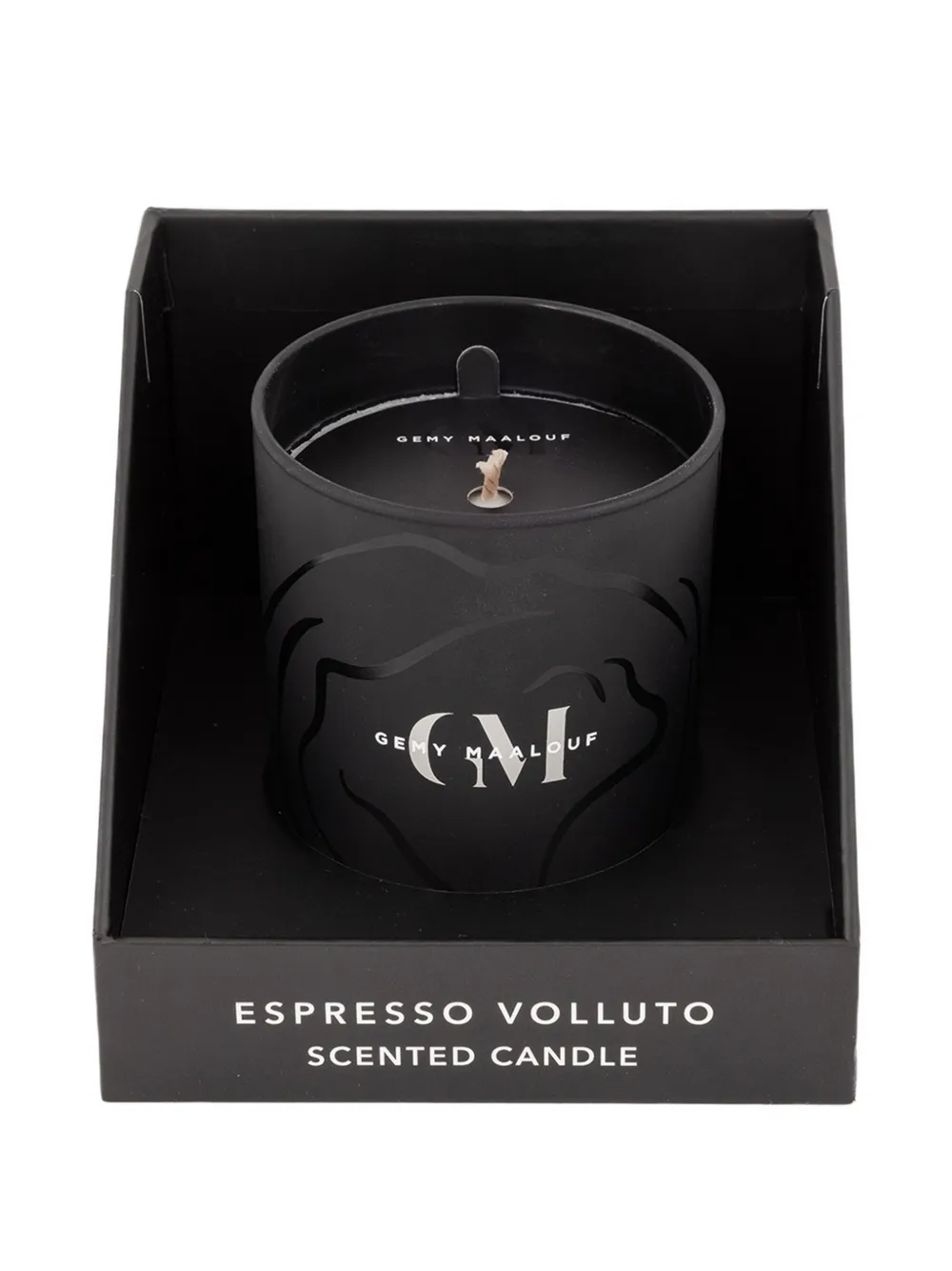 Gemy Maalouf Espresso Volluto scented candle - Zwart